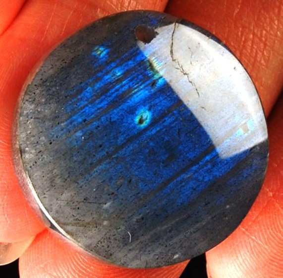 1 LABRADORITE Pendant 26x26x6mm - COD6748