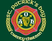 Irish Professional Firefighter Fir Doitean St. Patrick's Day 2013 Long Sleeve Tee