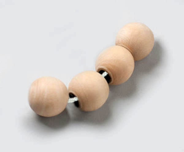 Wooden Grasping Beads -Montessori  Baby Toy