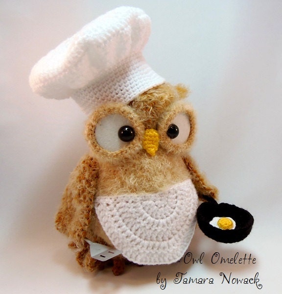 Owl Henriette - amigurumi PDF crochet pattern