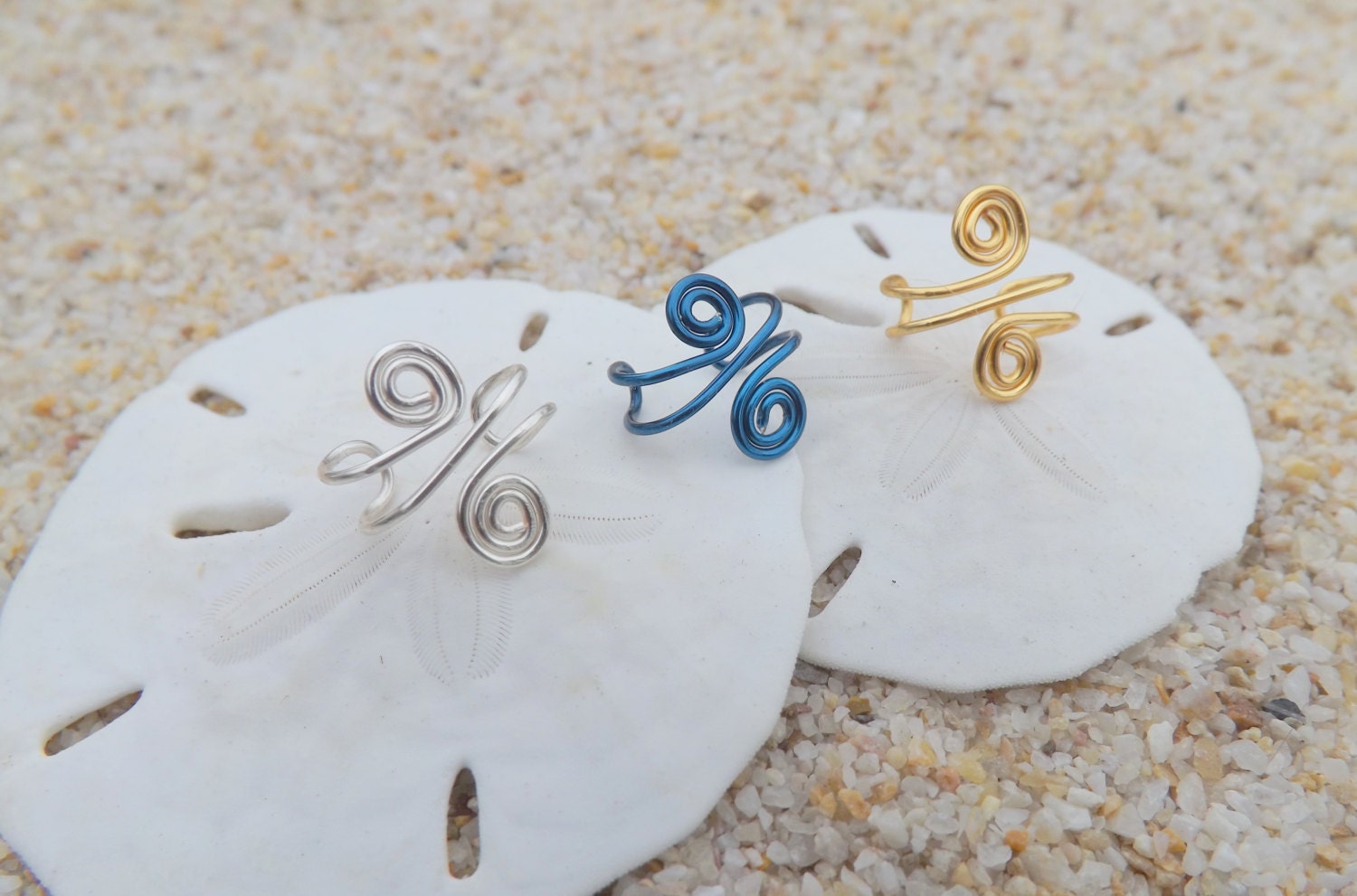 Simple Swirl Ear Cuff - Pick Your Color