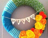 Spring/Summer Wreath... ready-to-ship