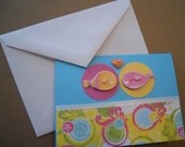 Romantic Card, Sweet Flirty Notecards, Can't stop thinking of you, Stationery, Love Notes, Kissy Fish
