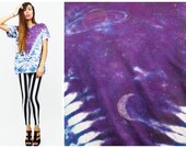 Vintage 80s Tye Dye in Space TShirt