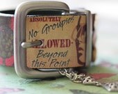 Leather Wrap Bracelet - No Groupies Allowed