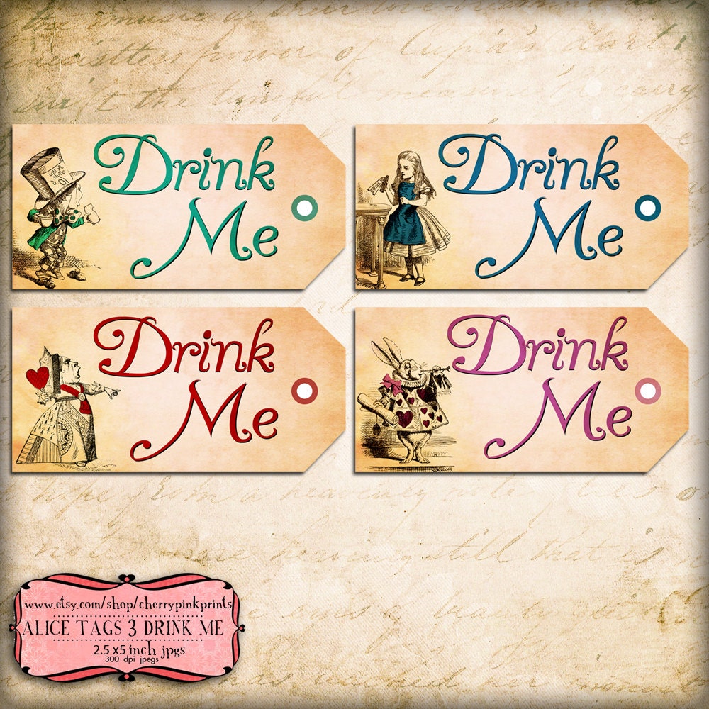 alice-tags-drink-me-set-3-alice-in-wonderland-by-cherrypinkprints