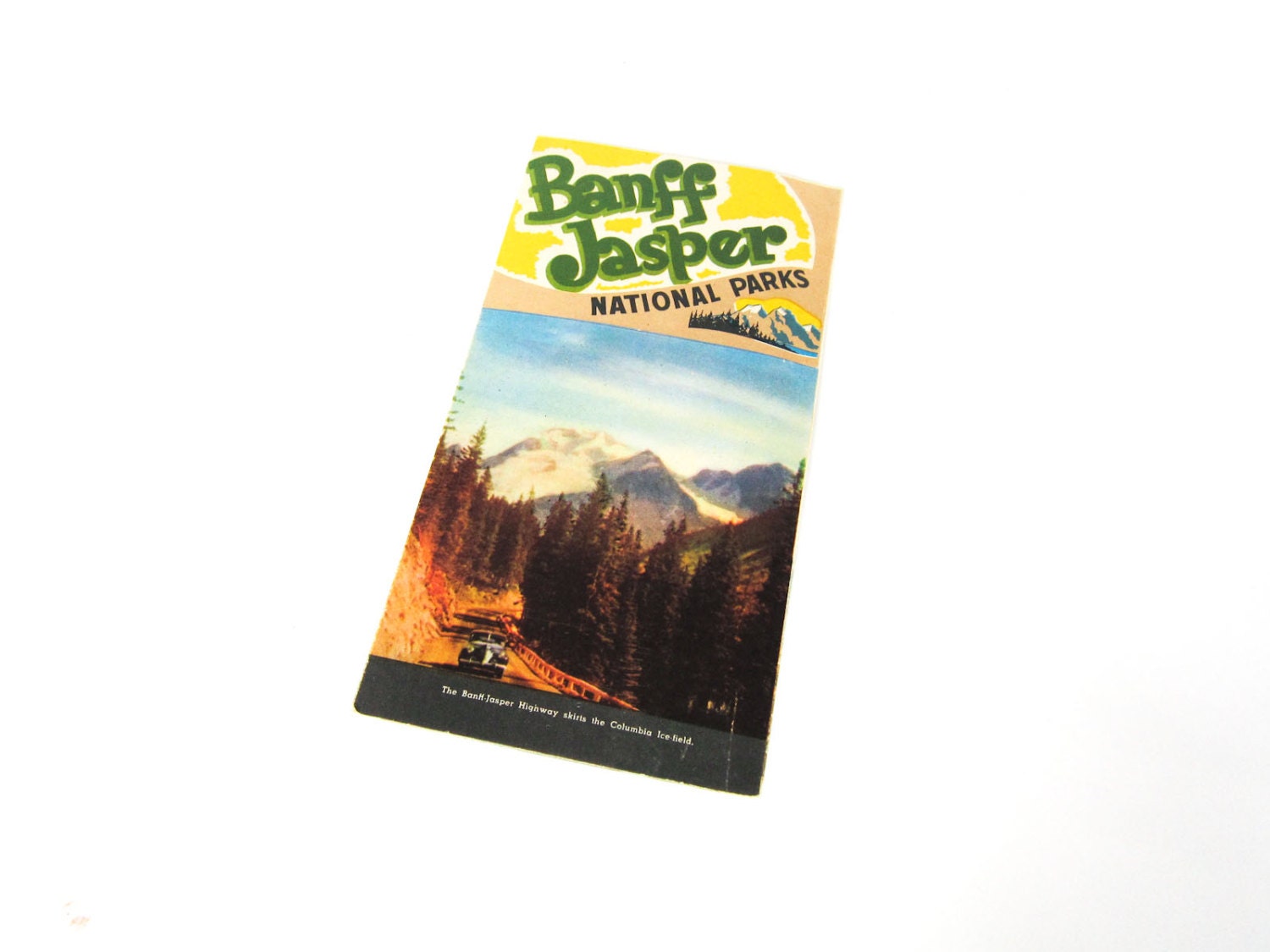 Vintage Banff Jasper National Parks Paper Ephemera Pamphlet