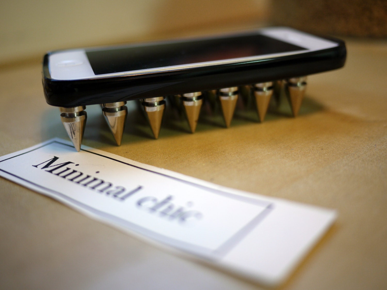 Long spiked iphone 5 case