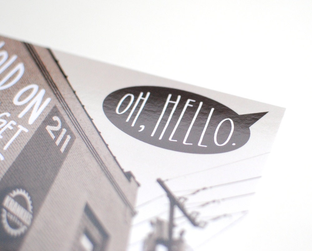 SALE Winston Salem Postcard, Krankies Coffee Shop, Hand Lettered, North Carolina, City Photography, Urban Photo, Building, WSNC, Single