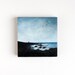 SALE - 15% OFF - Maine Coast Oil Painting - 4 x 4