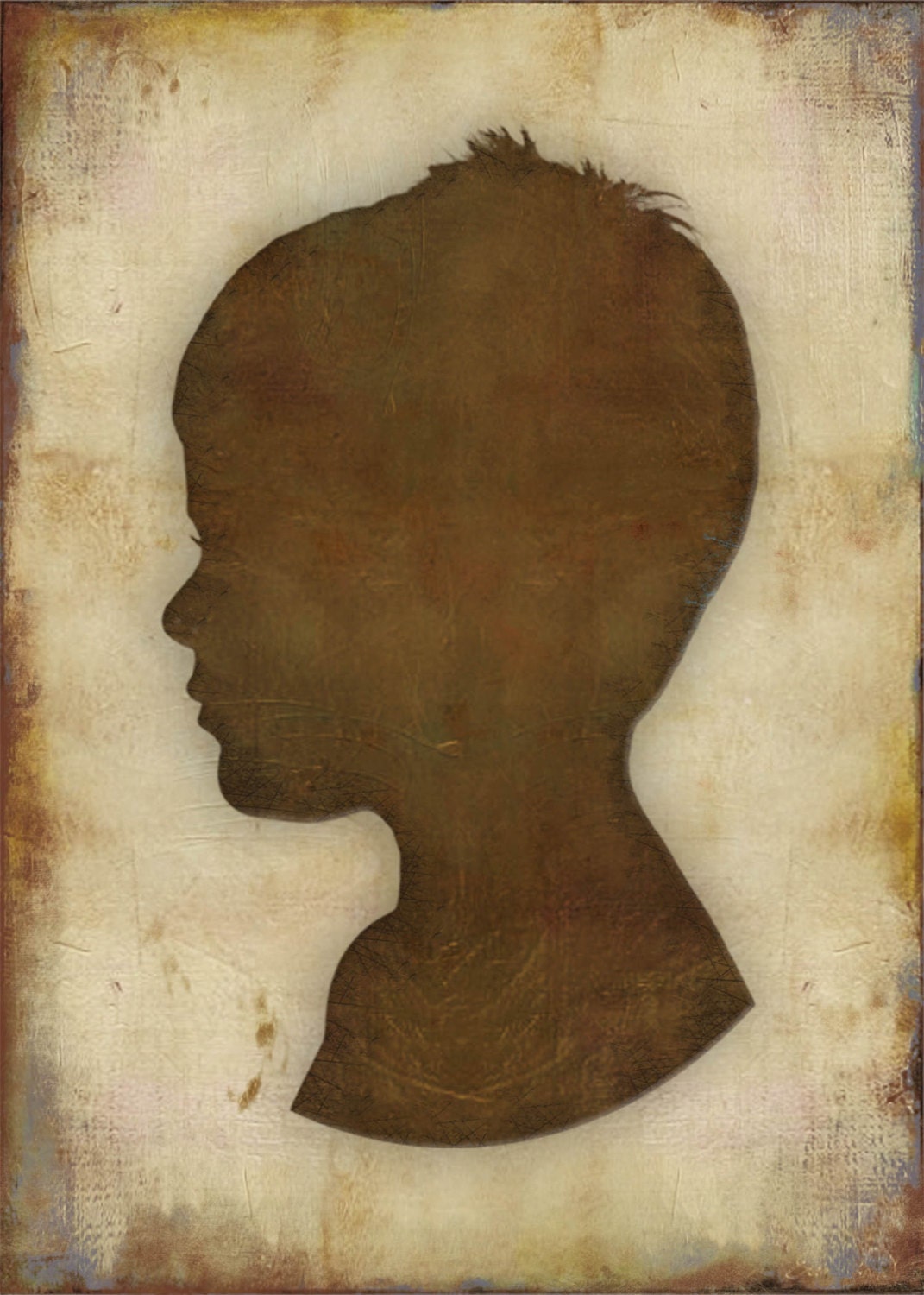 Custom Silhouette - 8x10 profile based on your digital photograph