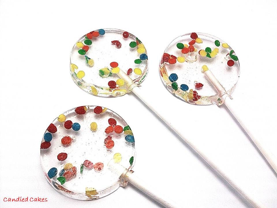 Buy 6 Get 6 Free - CELEBRATION FUN POPS with Edible Confetti - Party Favors