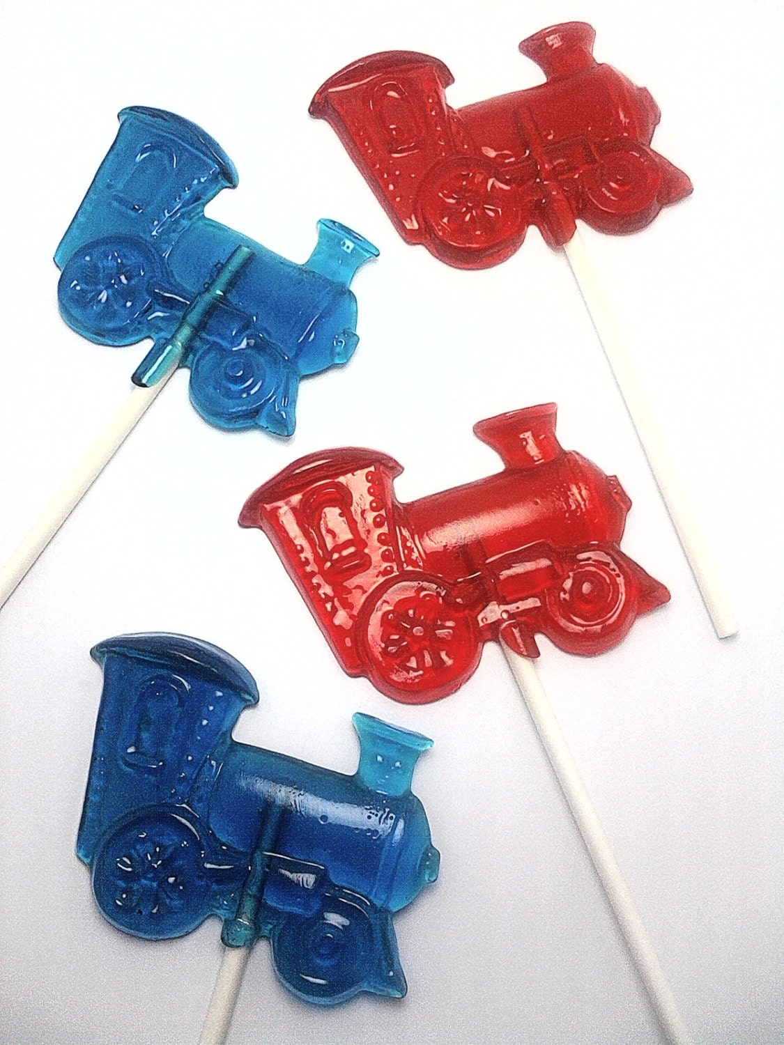 Buy 12 Get 12 Free - TRAIN LOLLIPOPS - Choo Choo Trains