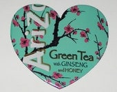 Big Heart Magnet - Arizona Green Tea Can
