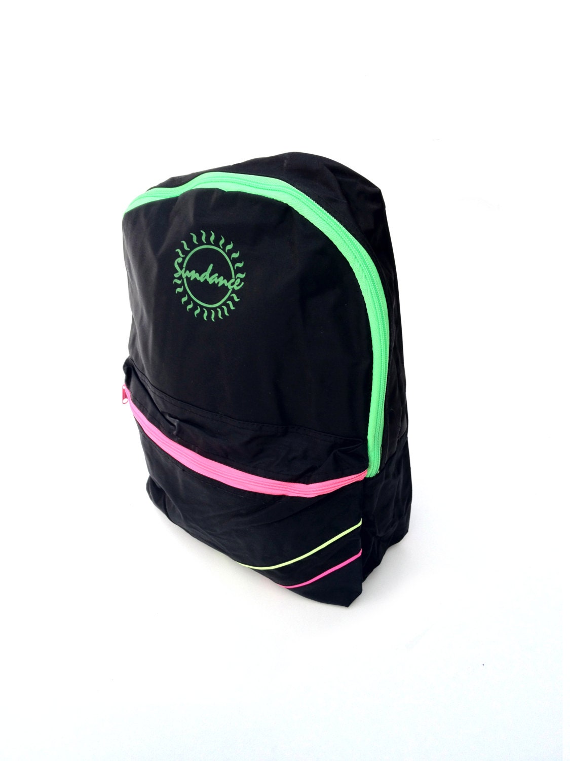 Bodacious 90s Tri-Neon Accented Sundance Backpack