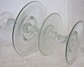 Made to Order Clear  Made To Order Shabby Chic 3 Tier Vintage Reclaimed Cupcake Stand Serving Platter