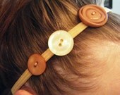 Button headband