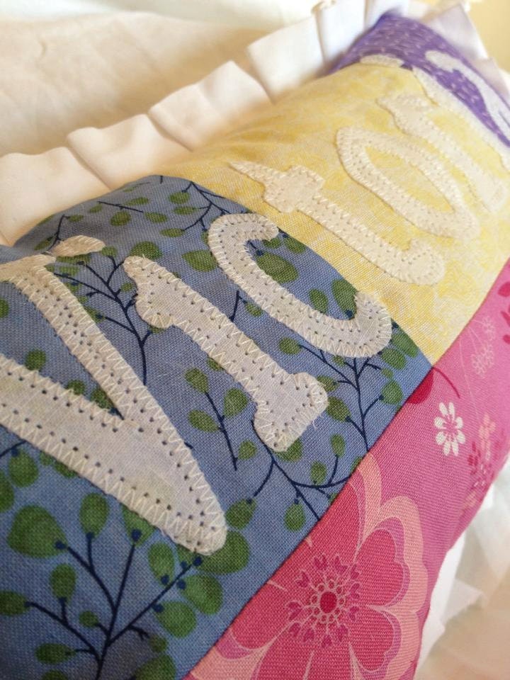 Fabric Letter Appliques