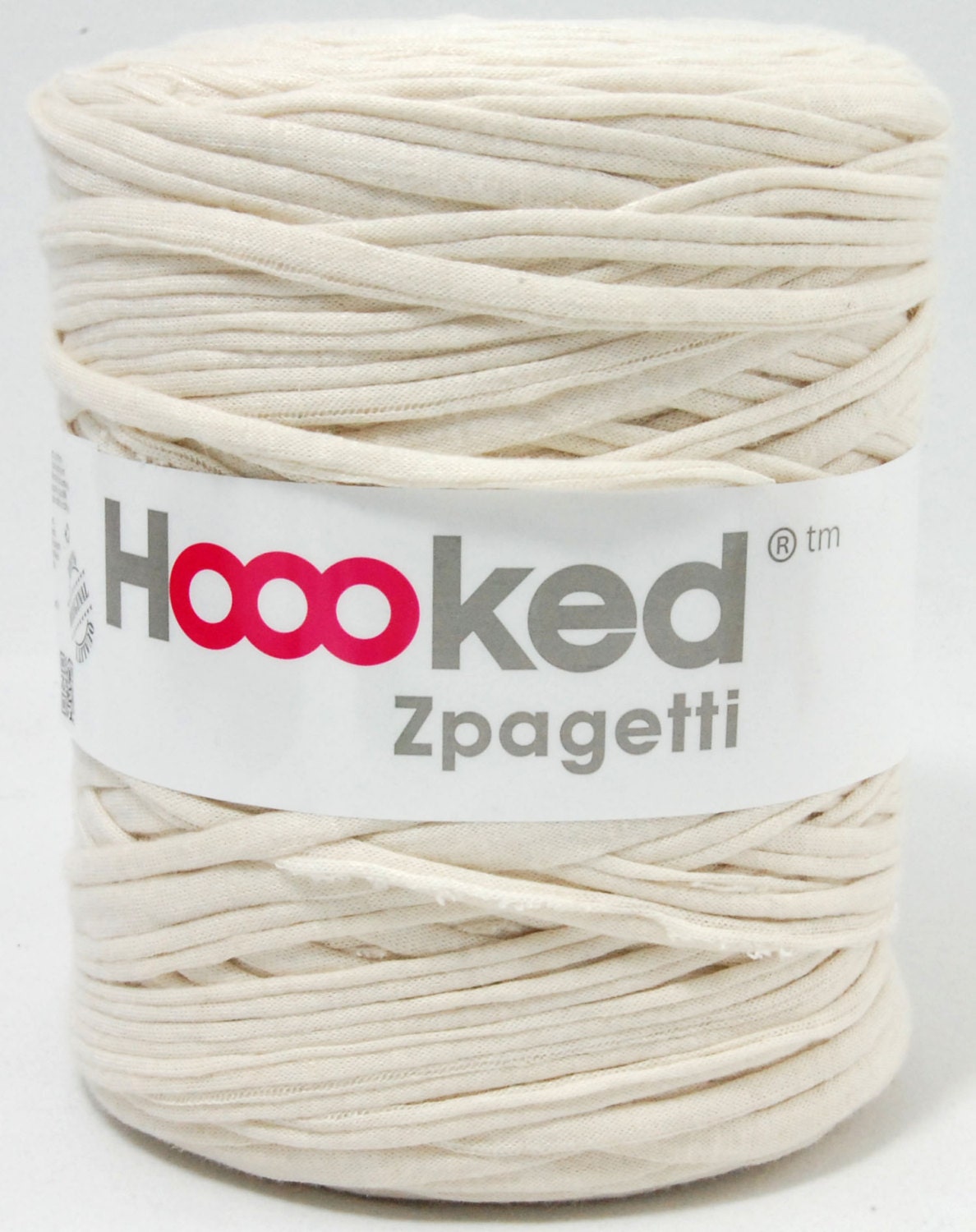 t-shirt yarn 135 yards, recycled cotton tricot named Zpagetti nr 80