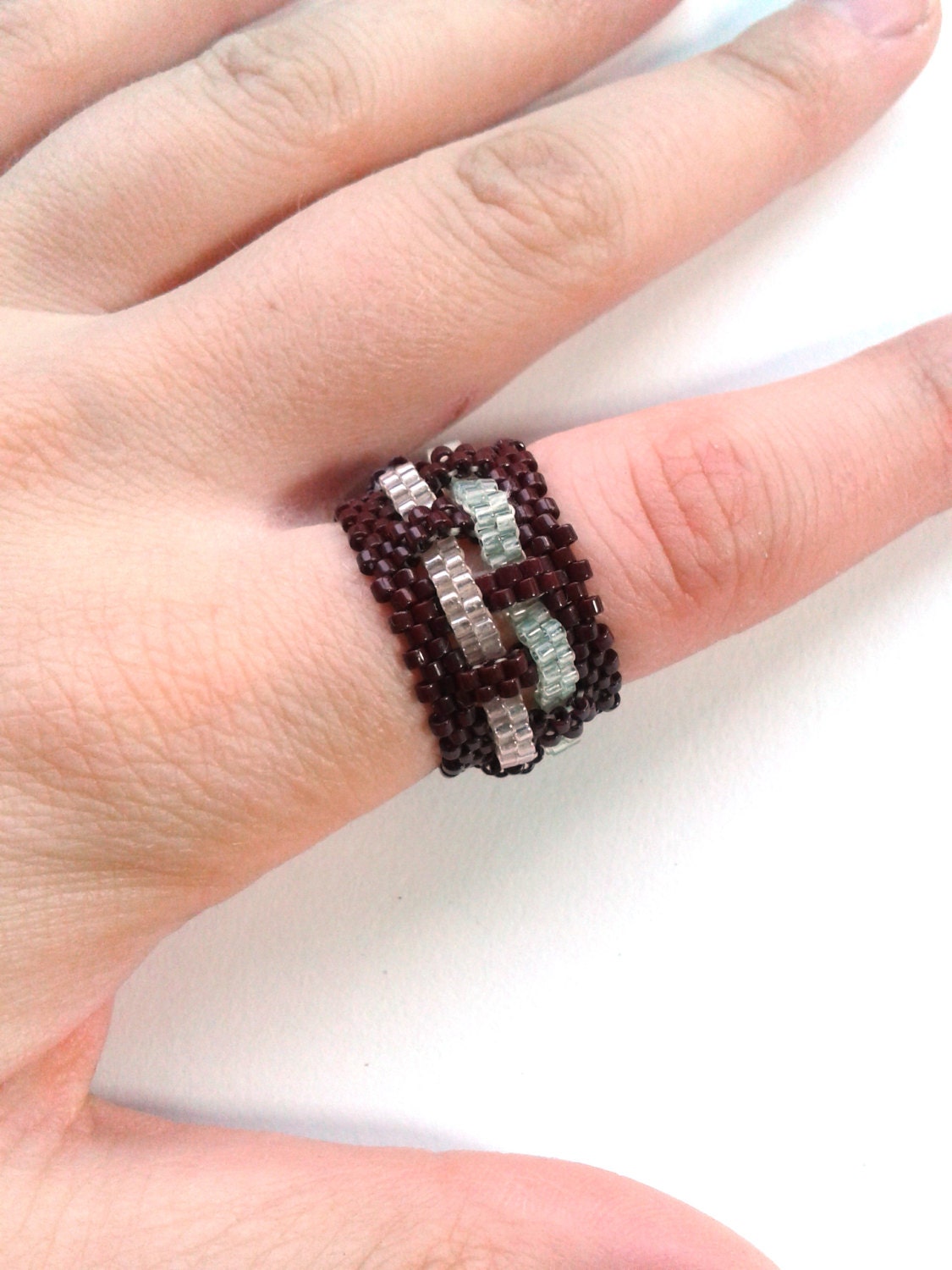 Woven Bead Ring