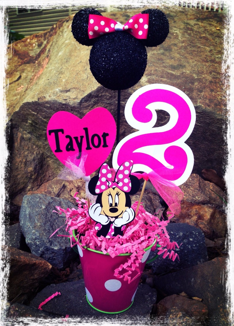 Minnie Mouse birthday decoration