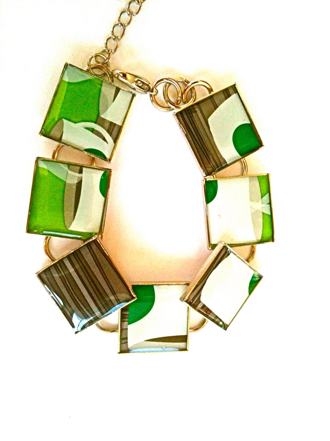 Resin Jewelry, Recycled jewelry, Starbucks Jewelry, Custom Bracelets, Silver Bracelets (perfect cup)