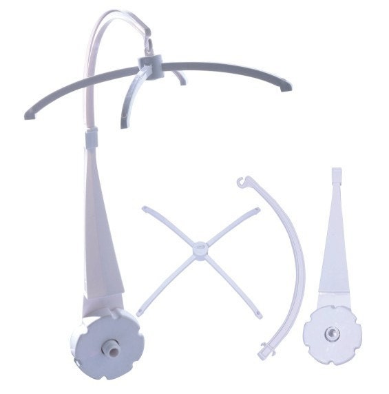 Crib baby mobile arm attachment - mobile arm clamp - nursery decor