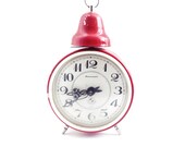 Red SOVIET Alarm CLOCK, use for home decor.