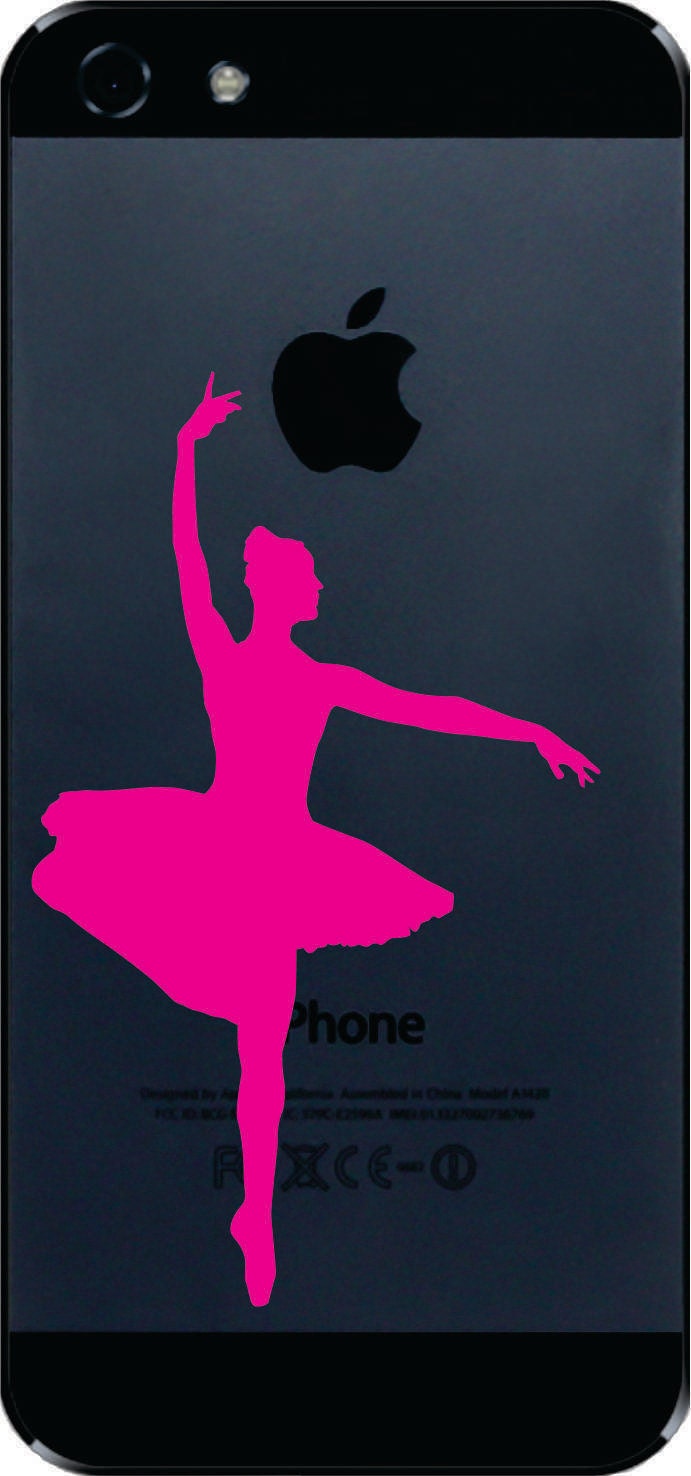 SALE Ballerina Iphone Vinyl Decal