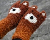 FOX FINGERLESS GLOVES (Chunky) - Free Shipping Worldwide