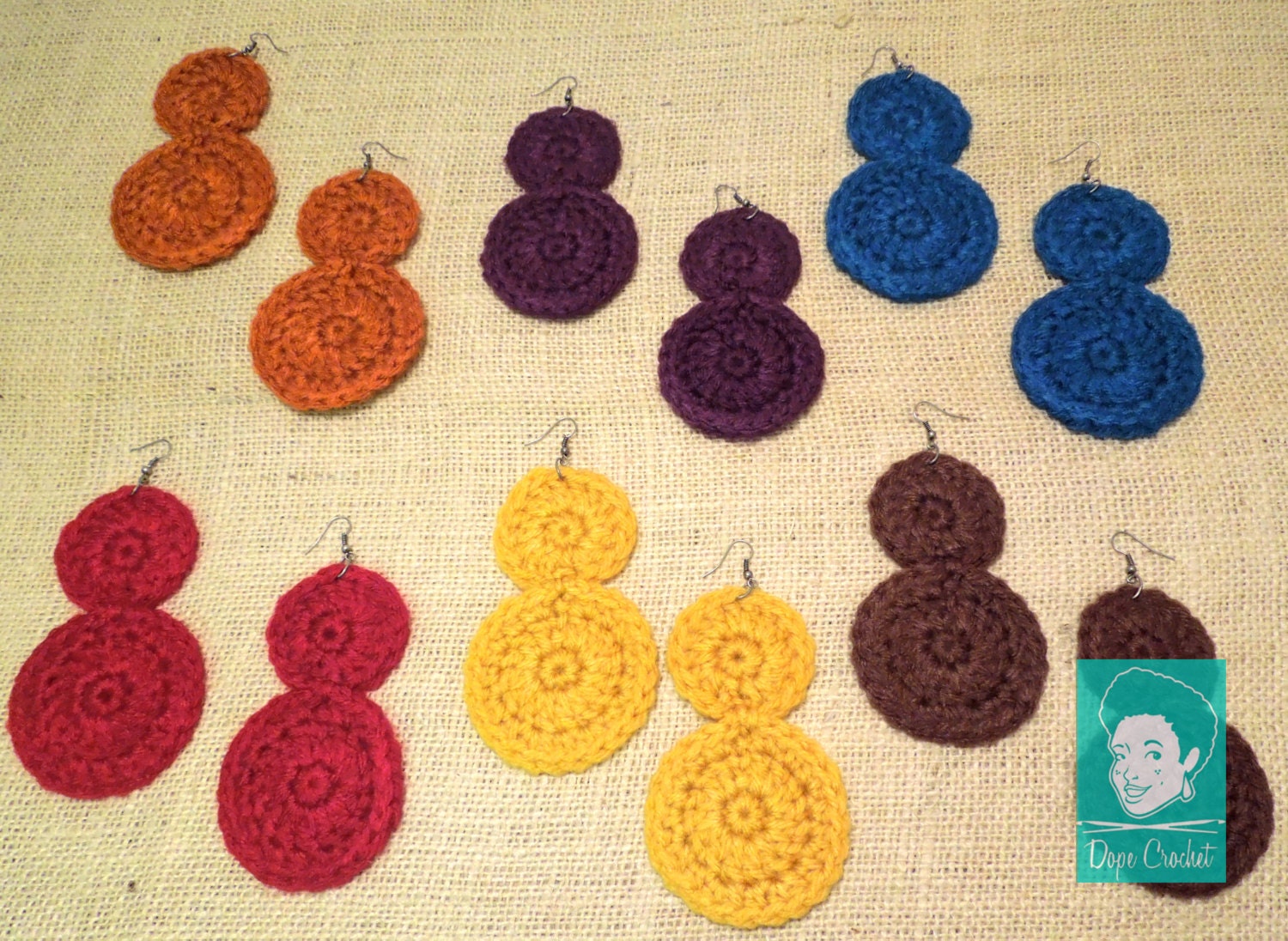 Crochet Earrings - Mini MIMI