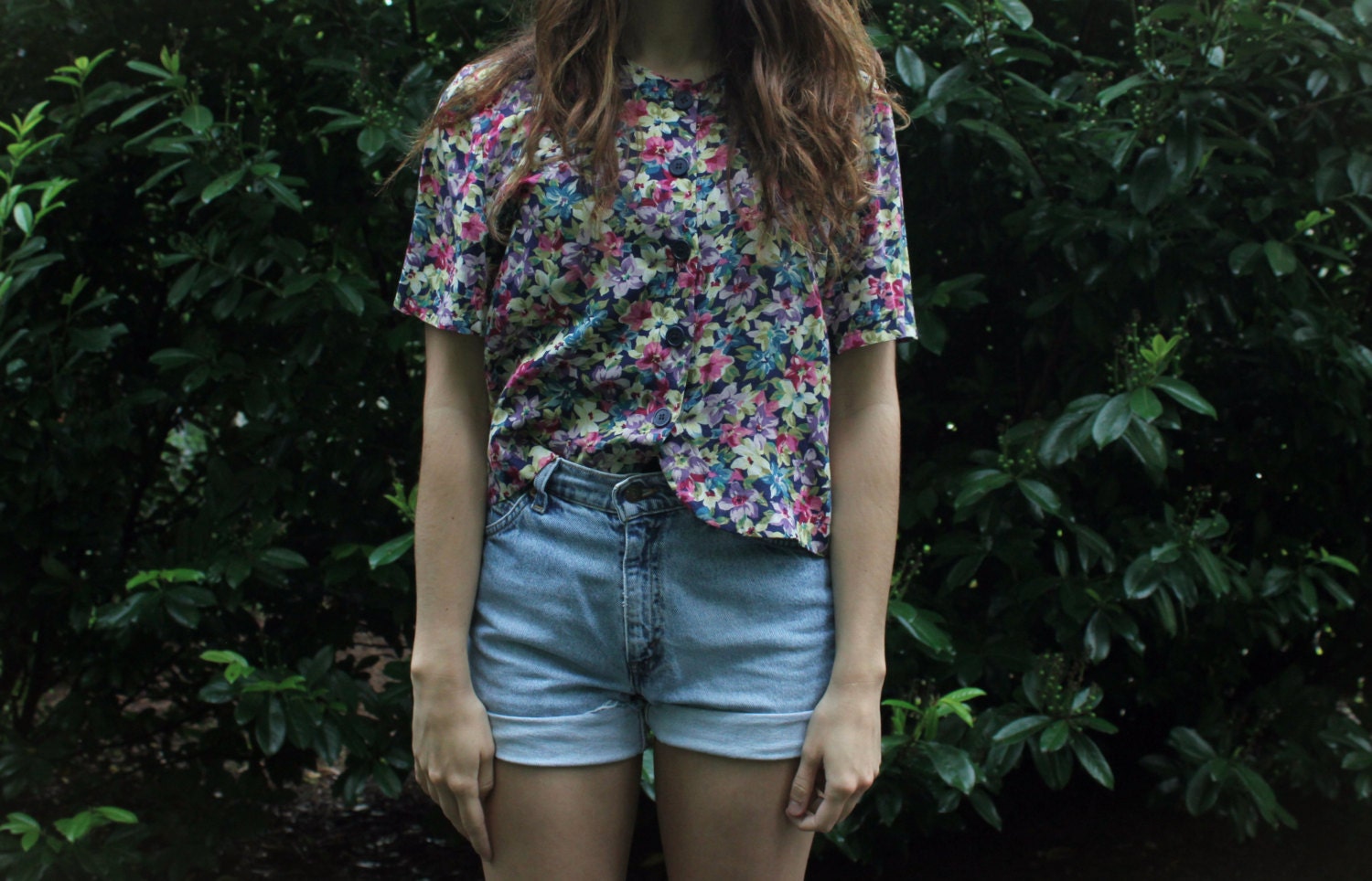 Fun Floral Cropped Top