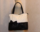 The new Black-and-white leather bag.  Reserved