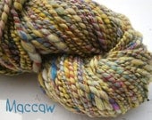 Handspun Yarn - Merino Wool Blend - 2 Ply - Bulky Weight - Maccaw - Item 2013.046