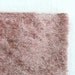 Vintage Pink-grey Plush (viscose) long pile 8 mm for making aged teddy bears