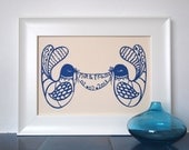 Bespoke personalised two birdies in love wedding papercut