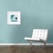 Fine art photography - dandelion nature photography 5x5 - blue green teal spring macro print - still life