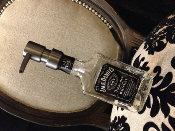 Jack Daniels custom soap dispenser