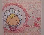 Sweet Baby Girl Handmade Card