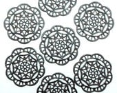 Wavy Edged Spiderweb Style, Rusty Black, Item03780