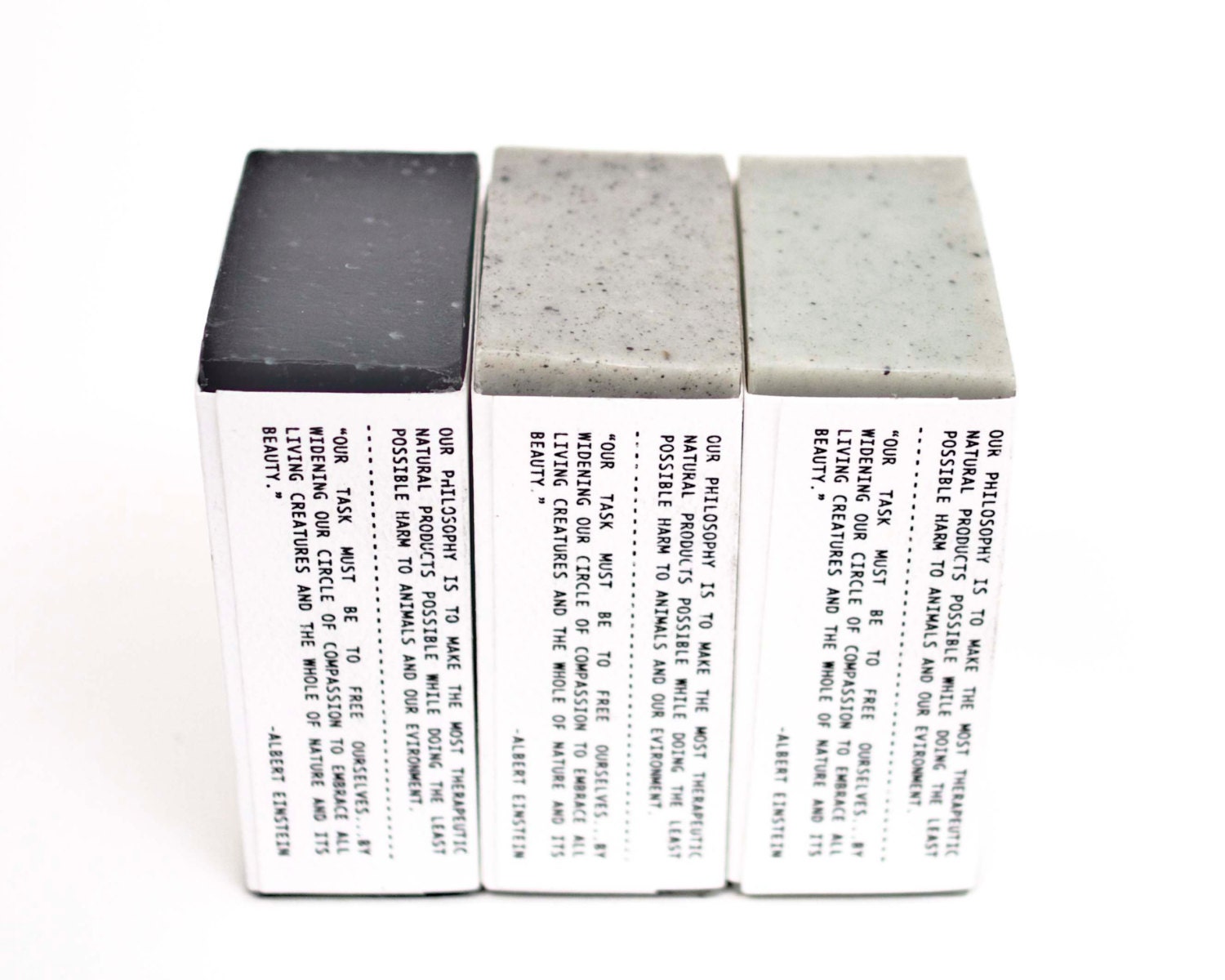 Detox 100% Natural Soap Gift Set. Handmade Vegan Soap.