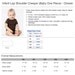 Mustache Little Man Baby Onesie -  Infant Bodysuit - Silkscreen printed with waterbased inks