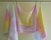 Water Color Geometric Napkins, Set of 4