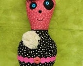 Francine the Fat Lady Plush Doll, Monster Doll, Handmade Fun