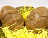 Chocolate Easter Egg Soap, Handmade Vegan Soap scented with Chocolate Cake Fragrance