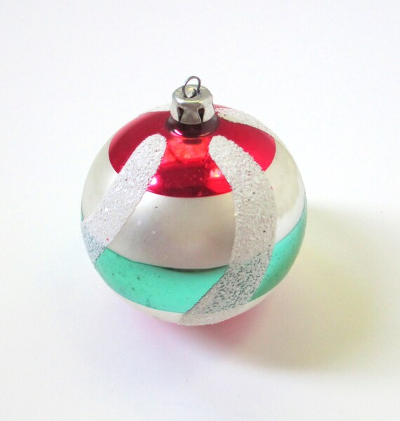 vintage large glass ball christmas ornament by vintage large glass ball christmas ornament by