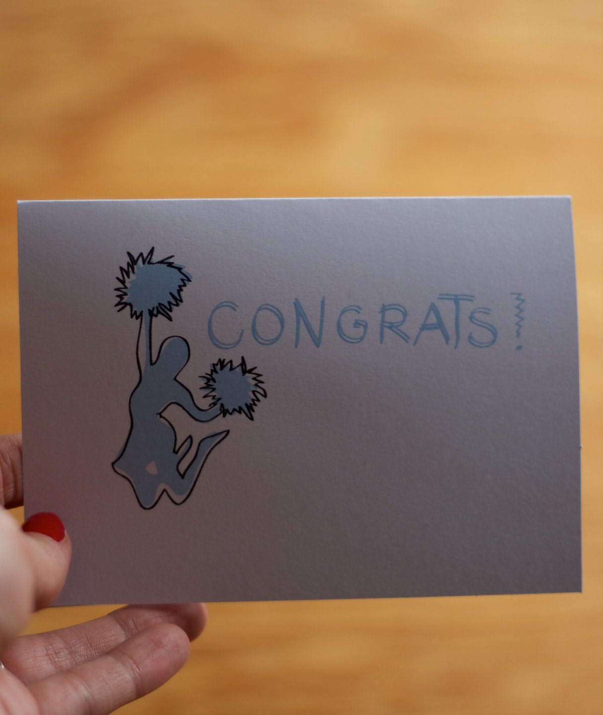 Congrats Card // New Parent, High school or College Graduation, Wedding, Any Occasion