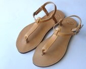 Greek unisex Leather Sandals