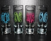 Personalized Shot Glass - - - Assorted Designs