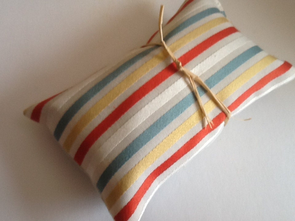 Caribbean Stripe Hops Pillow - Sleep Aid Aromatherapy Pillow